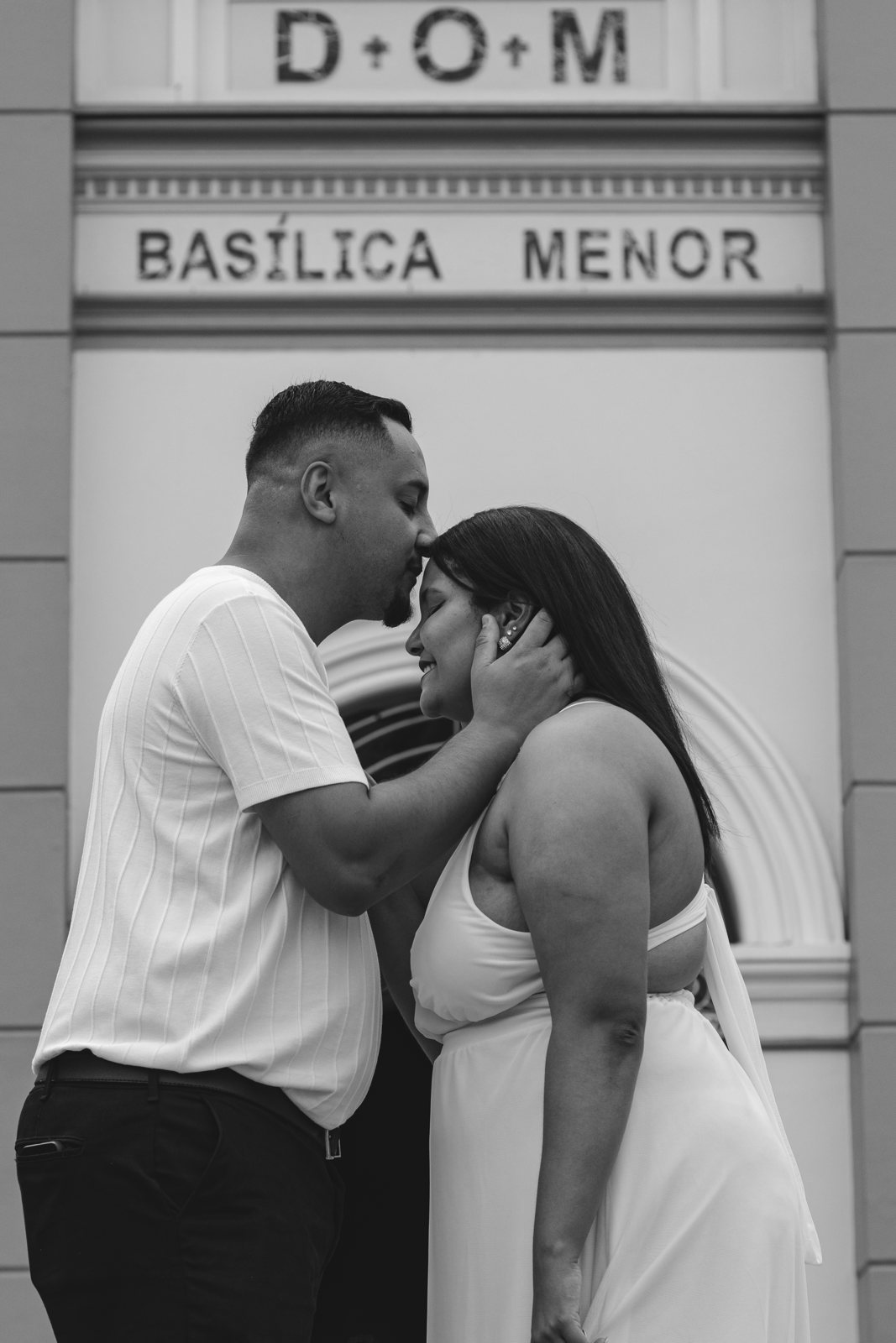 Beijo na basílica